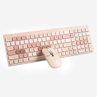 Wireless Keyboard Mouse Set 2.4G Bluetooth Multimedia Keyboard 105 Keys Rechargeable Gaming For PC C