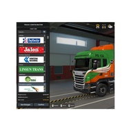 Mod Skin Ai Trafik Malaysia (Lori, Trailer, Bas, Van) Euro Truck Simulator 2 (Digital Product)