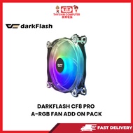 DARKFLASH CF8 PRO GORGEOUS LIGHT A-RGB FAN ADD ON PACK