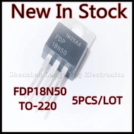 5PCS/LOT FDP18N50 18N50 TO-220 18A 500V  Power MOS tube Transistor  In Stock B8ZE