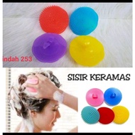 Round Salon Shampoo Comb Massage Head Pomade Contents 24 Pcs (two dozen)