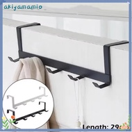 AKIYAMAMIO Door Storage Hook, Multifunction No Punch Home Storage Rack,  Universal Traceless 5-Link 