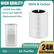 Fits Levoit Core 600 / Core 600s Replacemet Filter Compatible LEVOIT Core 600S-RF Smart AIR Purifier