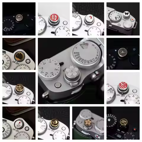 Shutter Release Button for Fujifilm XM5 X-Pro3 100Vi 100V XT3 XT50 Leica Nikon Sony Canon
