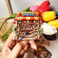 Malaysia Sabah Creative Food Shop Tourist Souvenirs Collectibles Home Decoration Three-Dimensional M
