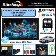 (2RAM 32GB IPS 2.5D SCREEN) Nissan Almera 2014 9" Inch Android GPS Plug &amp; Play 2 DIN/Double Din Player