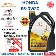 HONDA Engine Oil Fully Synthetic SP 0W20 4L Minyak Enjin (KL , SABAH , SARAWAK)