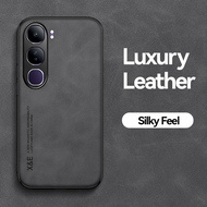 เคสโทรศัพท์หนังสำหรับ Vivo Y200 VivoY200 Y 200 5G เคส2024แฟชั่นคู่เคสกันกระแทกฝาหลังกันกระแทก