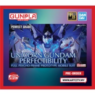 (READY STOCK) P-Bandai - PG Unicorn Gundam Perfectibility - Gundam Unicorn - 1/60 Scale