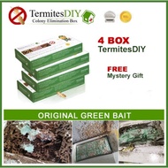 Termite Original Termites DIY ( green bait ) Termite Baiting system (4box) - Umpan Anai Anai DIY - 白