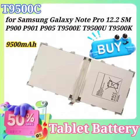 New T9500C 9500mAh Replacement Battery for Samsung Galaxy Note Pro 12.2 SM P900 P901 P905 T9500E T95