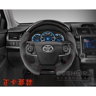 Toyota CAMRY 7/7.5代 變形蟲方向盤 (鍛造/全皮/卡夢/麂皮) 正卡夢款