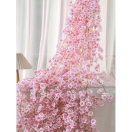 1/2/5pcs 6.9ft Cherry Blossom Vines: Wedding Home Boho Decor Gifts