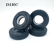 D1RC 1.9-inch Rubber Tires for 1/10 RC Crawler Car TRX4 Defender Bronco AXIAL SCX10 RC4WD D90 D110