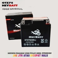 Aki Kering Motor Murah  HEY BATT GTZ7S Satria FU Vario 125/150 LED