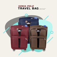 SONIA POLO luggage Trolley bag Size 20/24/32" inch High Quality Durable Stylish Design 4 Wheels 360 