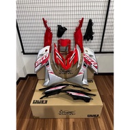 MAGIC BOY COVER SET CUSTOM HONDA RSX 150 WINNER RED-SILVER 2025 ❤️
