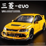 Asari 1/32 Mitsubishi lancer EVO EVO9 1: 32 Crusty Shark Alloy Car Diecast Car Model