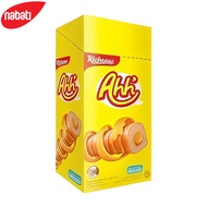 Nabati Ahh / Wafer Richeese Roll / Wafer Ahh Bersalut Keju / Isi 10pcs x 8gr