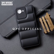 Realme C31 Realme C33 Case Macaron Black Motif Pillow Case Jacket 3D Realme C31 Realme C33