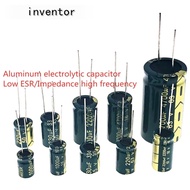 2-50pcs 16V 25V  High Frequency Low ESR Aluminum Capacitor 1500UF 1800UF 2200UF 3300UF 4700UF 10UF 1