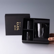 日本田島硝子 日本製富士山冷酒杯3入組(片口杯1入+冷酒杯2入)