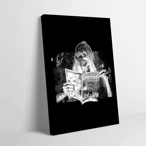 80s Horror Movies Poster Customizable Printed Canvas Painting for Pictures Wall Art Gamer Decoration