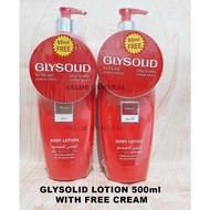 Glysolid Body Lotion 250ml or 500ml with Free 80ml Glysolid Cream [Guaranteed Authentic]