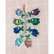 Among us keychain 8 different pieces MPP