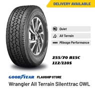 [Delivery] Goodyear 255/70R15C Wrangler All Terrain Silenttrac OWL Tire (Worry Free Assurance)