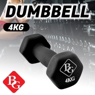 HTD Sport Dumbbell Barbel Latihan Beban Neoprene Vinyl Anti slip Olahraga Fitness 1KG-5KG Black