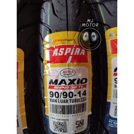 Newest Tubeless Outer Tire 80/90 or 90/90 Ring 14 ASPIRA MAXIO TIRE ASPIRA MAXIO