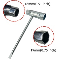 Chainsaw Scrench Chainsaw T-Wrench 19mm x 13mm (3/4" x 1/2") and T27 Torx Screwdriver Fit for Stihl 