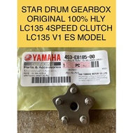 GEAR SHIFT CAM PLATE STAR BINTANG DRUM GEARBOX SEGMENT ORIGINAL 100% HLY FOR LC135 4SPEED CLUTCH LC1