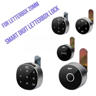 Counterclockwise Lock Letter Box Digital Lock WT Letter Box Lock HDB Mailbox Digital Lock for HDB Co