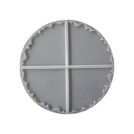 Geode Agate Coaster Silicone Mold (4 pieces)