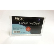 L-Shape Card Stand/Display Holder (IC Size) 90 X 55 MM ZS-721
