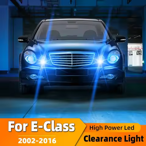 2pcs LED Parking Light For Mercedes Benz E Class W211 W212 A207 C207 S211 Accessories 2002-2016 2010