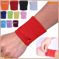 ELAINE Sports Wristband Running Wrist Protection Travel Key Pocket Sports Bag