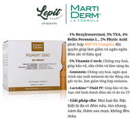 [Lepit Cosmetic] Tinh chất giảm nám mờ thâm và làm sáng da MartiDerm Pigment Zero DSP-Bright