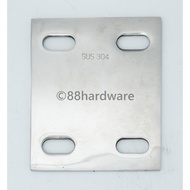 【SUS 304】Square Plate / Gate Plate / Tapak Besi Welding /Auto gate Bracket Pagar / Pintu Pagar / Tapak stainless steel