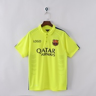 2014/15 Barcelona  3rd  Retro Edition Football Jersey Short Sleeve Shirt
