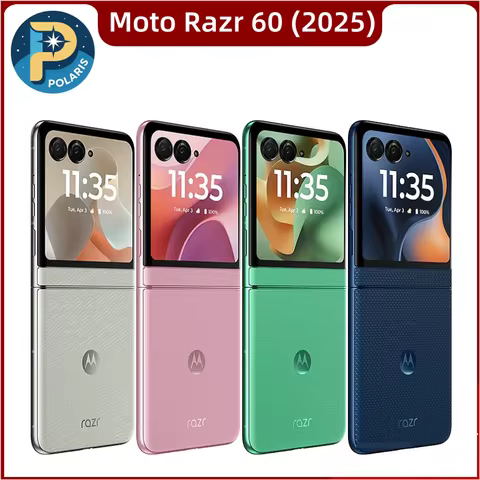 Original Motorola Moto Razr 60 5G (2025) XT2553 8GB+256GB ROM 1 Sim+1 eSim Virtually New Unlocked Fl