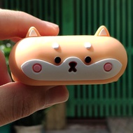 Case Airpod Airpod Case Airpod Pro Silicon Dog Shiba Inu Orange With Foot - Pepe2VN