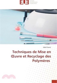 14383.Techniques de Mise en OEuvre et Recyclage des Polymères