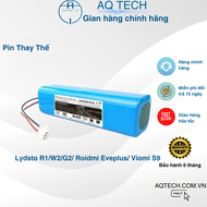 Pin Robot hút bụi Lydsto R1/W2/G2/ Roidmi Eveplus/ Viomi S9