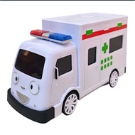 Mainan Anak Mobil Ambulan Tayo Full Musik Dan Lampu/ Mainan Mobil Tayo Ambulance Batre