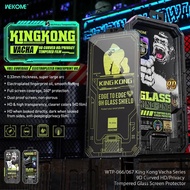 WK King Kong 9D Curved HD CLERA Tempered Glass Film Screen Protector for XR/11 12PRO 13PRO 14PRO 15P