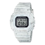 Casio G-Shock GMSS5600RT-7D GMS-S5600RT-7D Tough Solar Bio-Based Marbled Pattern White Resin Watch