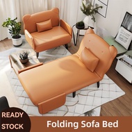 Single Sofa Bed Folding Sofa Dual-use Small Apartment Living Room Lazy Sofa Bedroom Balcony Multi-functional Folding Bed